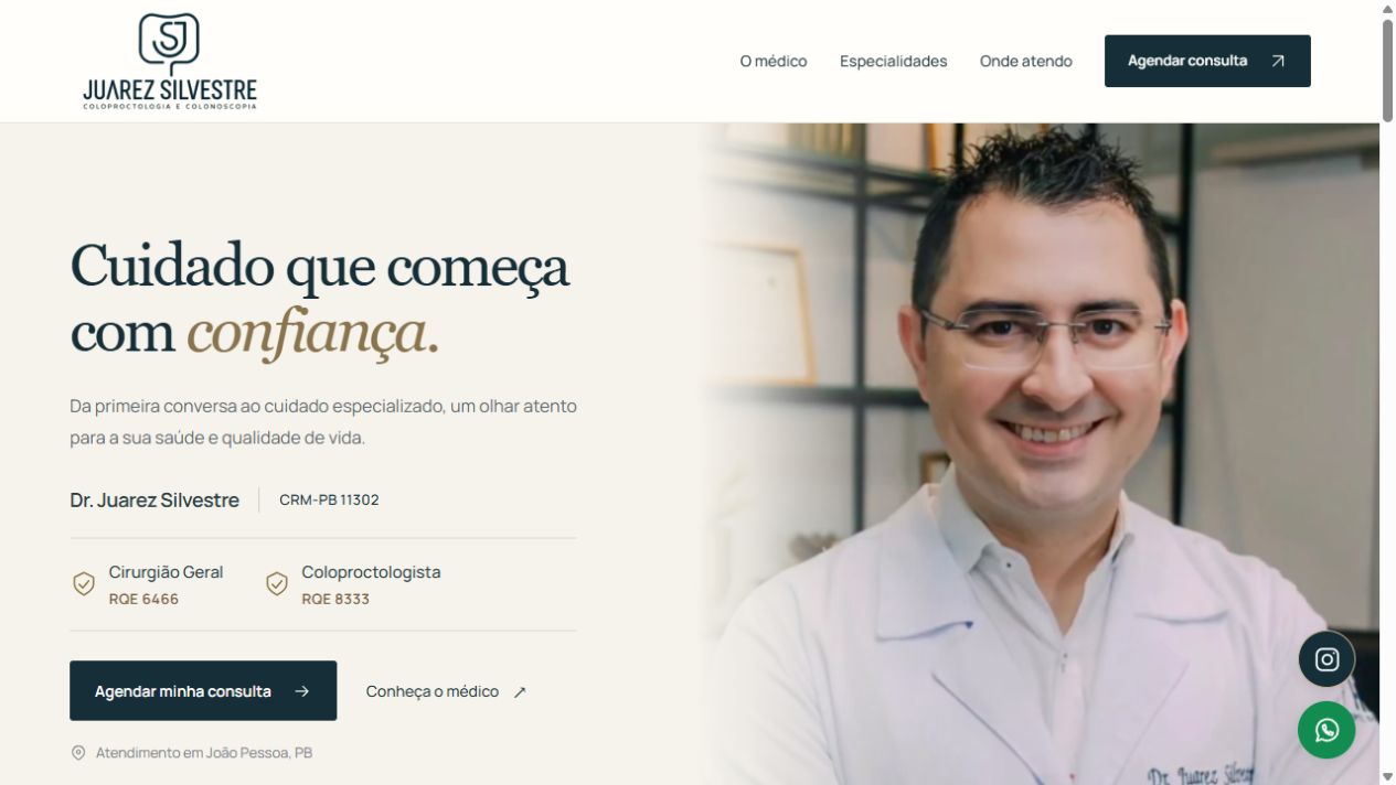 Prévia do projeto demonstrativo Dr. Juarez Silvestre